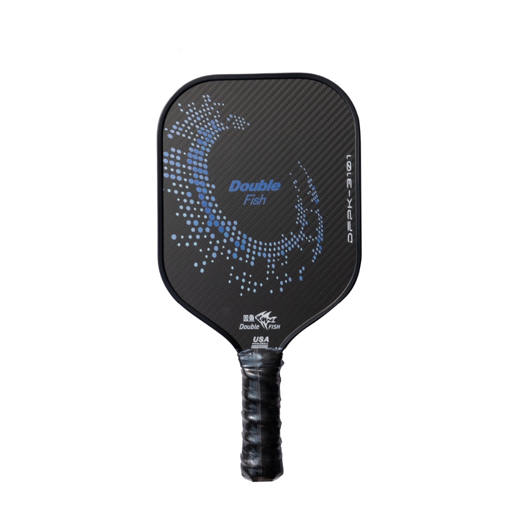 ไม้ Pickleball Double Fish DFPK-3101 Carbon Fiber Pickleball Racket