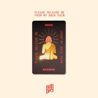 สติ๊กเกอร์แก้อาการ DEAR BUDDHA by Bhuddy
