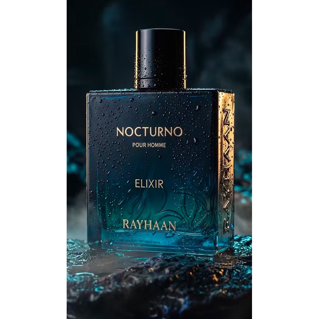 Nocturno Pour Homme Elixir Perfume 100ml EDP Rayhaan(แบ่งขาย)