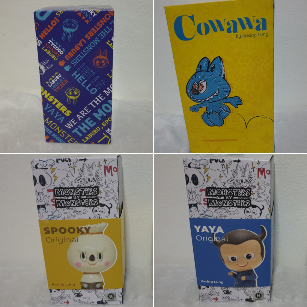 ⚡พร้อมส่ง⚡Labubu & Friend Original The Monsters - Zimomo, Cowawa PTS Ver, Yaya, Spooky,Tycoco  / How2work x Kasing Lung