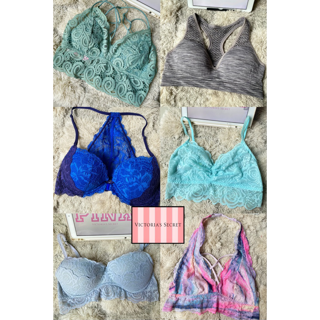 บรา Pink Victoria secret ‎ หลากหลายเเบบเข้ามาดูได้เลยค่ะ˚ ༘