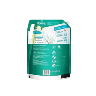 Downy XL ถุงเติม 2.1L น้ำยาปรับผ้านุ่มขจัดกลิ่นอับ สูตรเข้มข้นพิเศษ ตากในร่มก็หอมเหมือนตากแดด ดาวน์นี่