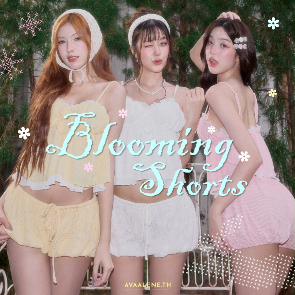 🧺 AVAALENE.TH - IN THE GARDEN - BLOOMING SHORTS (เฉพาะกางเกงขาสั้น)