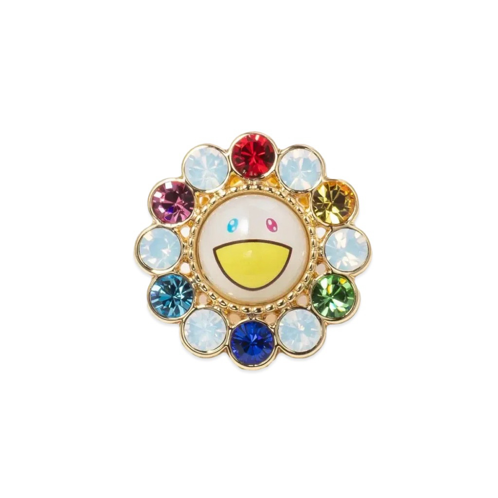 Flower Pins 🌈🌸 Murakami フラワー ピンズ(レインボーเเท้ พร้อมส่ง เข็มกลัดค่ะ