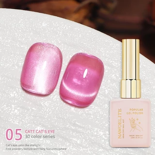 Nawoelite สีเจล ยกเซต สีลูกแก้ว Catt30สีเจลแมวตา ยกเซตชุดทำเล็บครบเซต เฉดสีลูกแก้วพรีเมี่ยม สีสวยมาก
