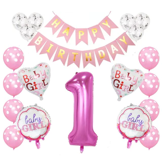 เซตลูกโป่งวันเกิด Happy Birthday พร้อมตัวเลขสุดอลังการ! (32 นิ้ว) B025