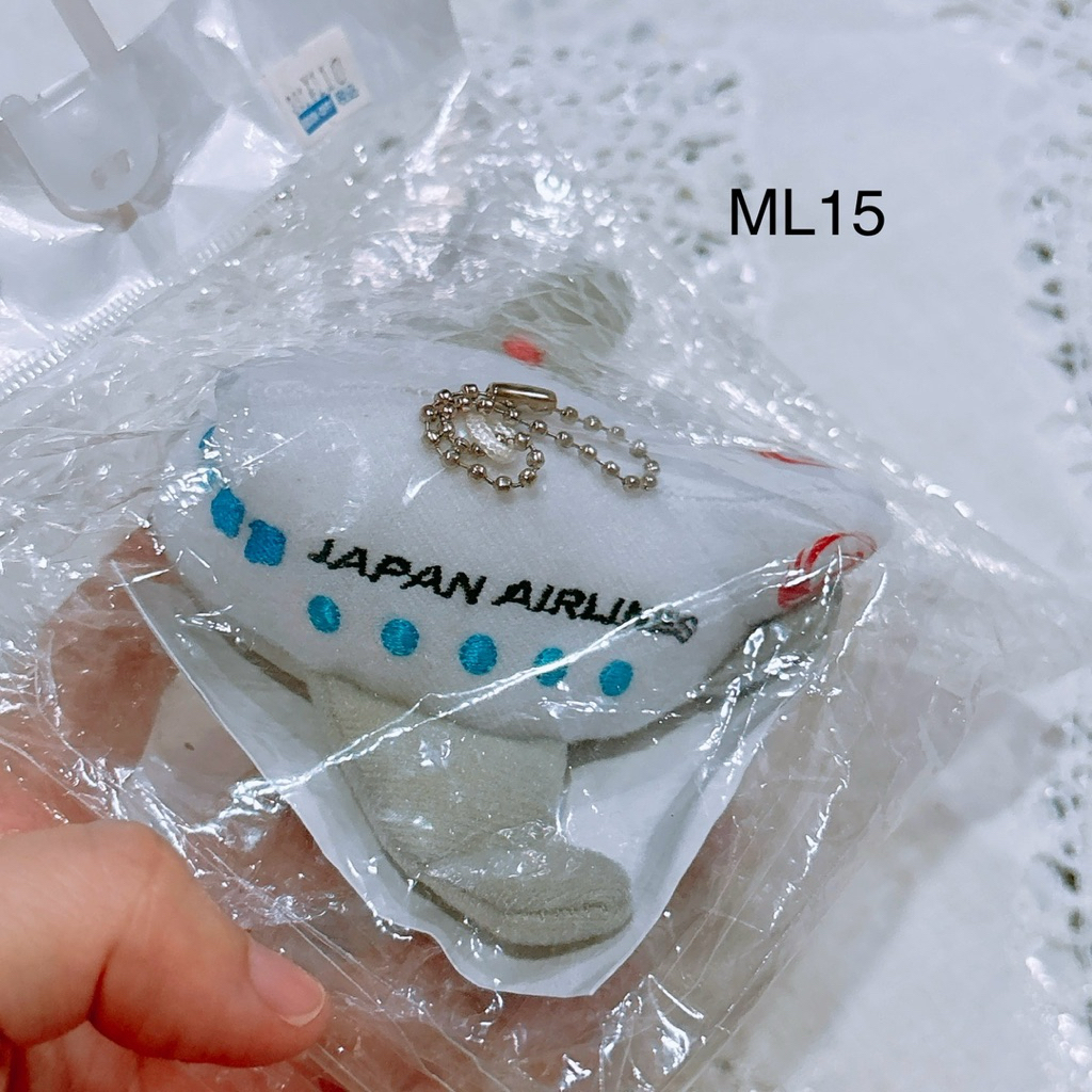 พวงกุญแจ ตุ๊กตา Japan airline เครื่องบิน ✈️ plane