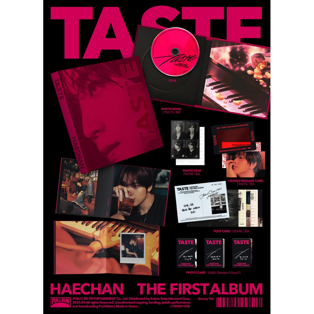 HAECHAN - 1st Album [TASTE] Savory ver.