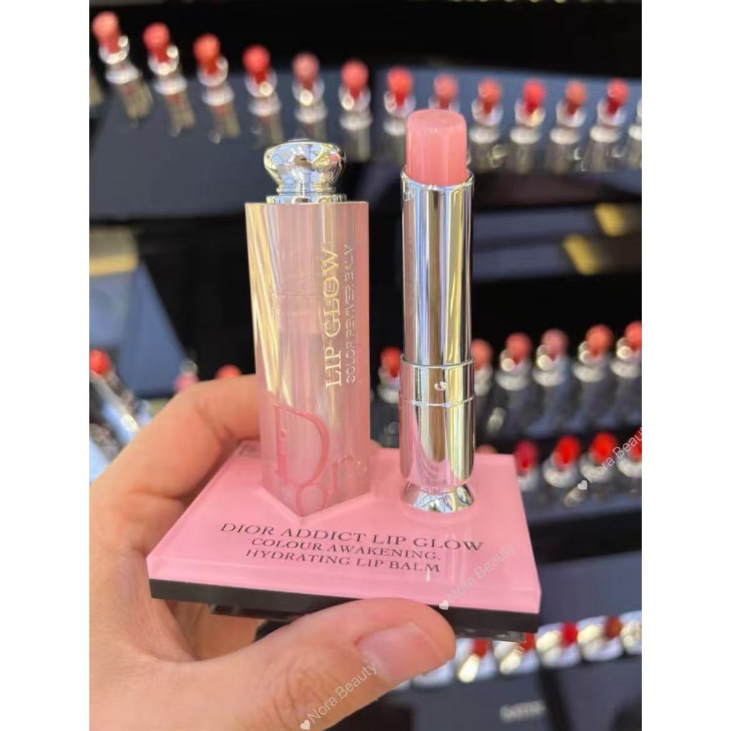 【💯พร้และถุงแบรนด์🎀】DIOR Addict Lip Glow 3.2g #012#001#004#025 ลิปดิออร์ บำรุงริมฝีปากมอบความชุ่มชื่น
