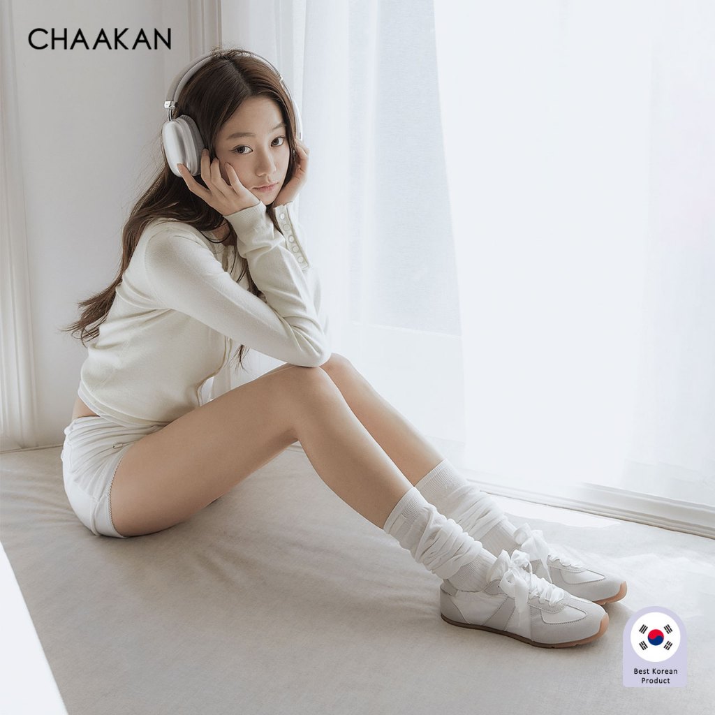CHAAKAN นำเข้าจากเกาหลี 100% Terrin Classic Shirring รูปที่ 5