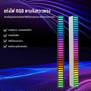 Hills ไฟตามจังหวะเพลง ไฟ rgb ไฟเทคตามจังหวะเพลง ไฟปาร์ตี้ ปรับสีผ่านแอปพลิเคชัน สำหรับแต่งห้อง