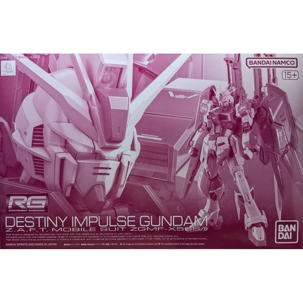 RG bandai 1/144 Destiny Impulse Gundam