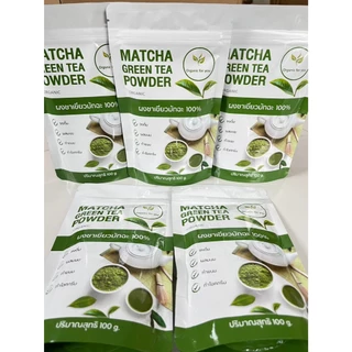 พร้อมส่ง ผงชาเขียวมัทฉะ 1 ซอง แถมฟรี แก้วมินิเชค+ช้อนตักจิ๋ว