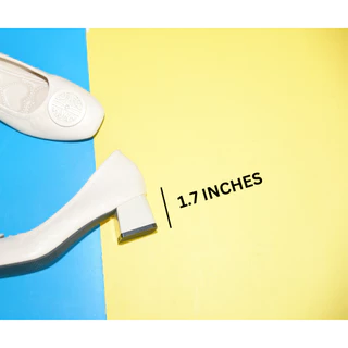 รองเท้าเเฟชั่นผู้หญิงเเบบคัชชูเเฟชั่นส้นปานกลาง No. 44-14 NE&NA Collection Shoes