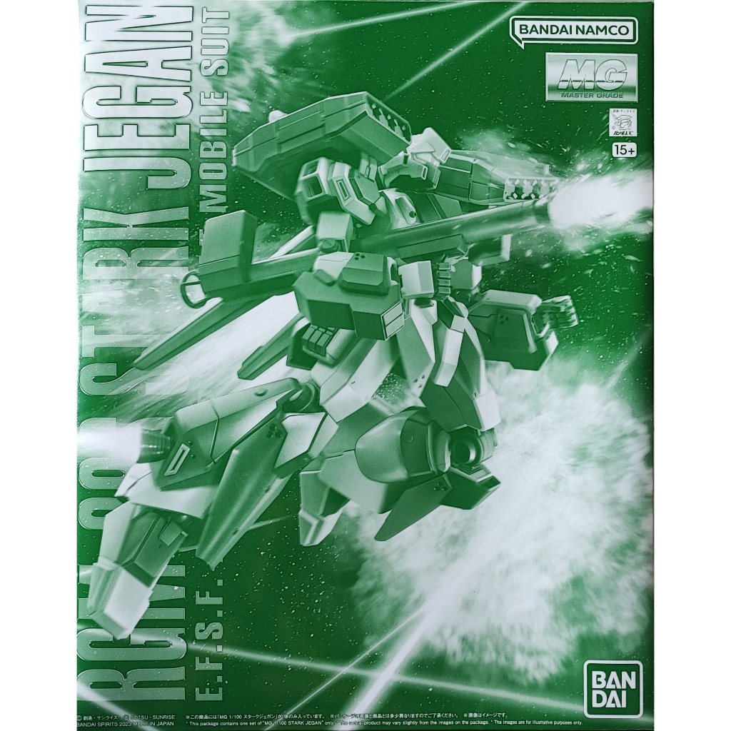 **พร้อมส่ง**[ฺBANDAI] MG 1/100 RGM-89S Stark Jegan ของใหม่มือ 1