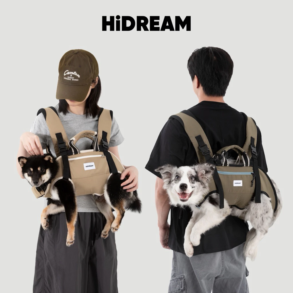 [ส่งด่วน] HiDREAM กระเป๋าสะพายสัตว์เลี้ยง Balanced Horizontal รองรับสรีระ ปกป้องกระดูกสันหลัง นุ่มสบาย