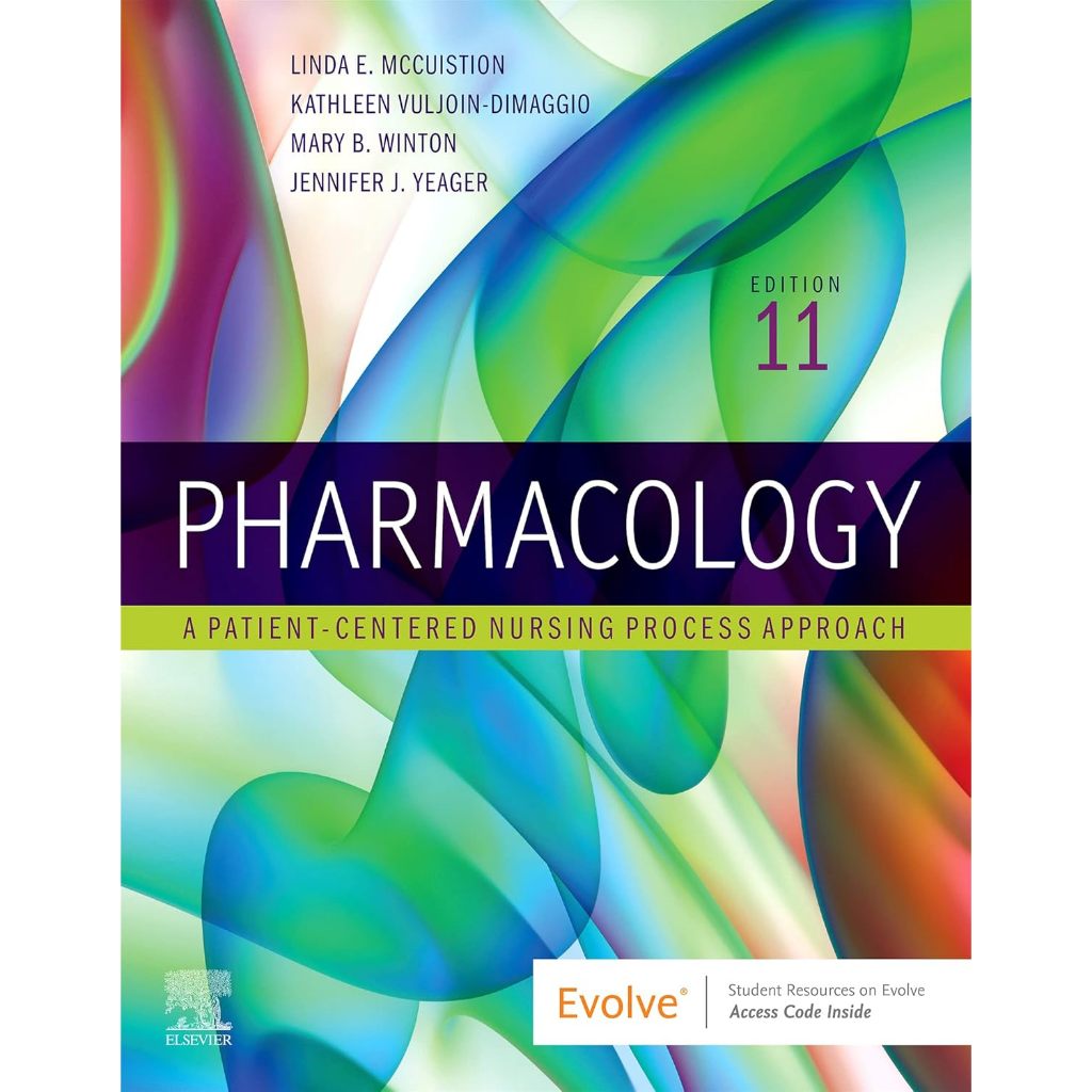 หนังสือ Pharmacology:A Patient-Centered Nursing Process Approach ed 11/2023