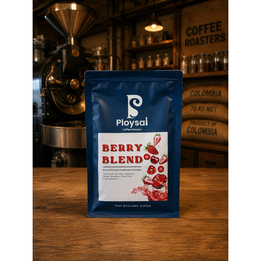 เมล็ดกาแฟBerry Blend(เบอร์รี่เบลน) ราคา ถูกที่สุด ดีลบีเคเค แกลเลอรีภาพที่ 2