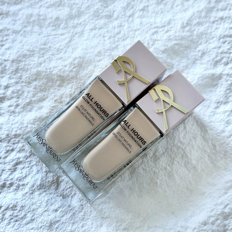 แท้ จัดส่งภายในวันเดียวกัน YSL All Hours Glow Foundation 25ml วายเอสแอล (อีฟส์ แซงต์ โลรองต์) รองพื้นเนื้อบางเบา. ราคา ถูกที่สุด ดีลบีเคเค