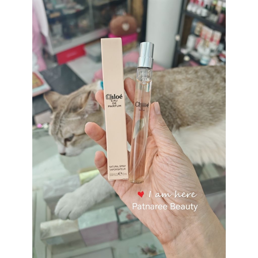 น้ำหอมพกพา🍀​ Chloe โบว์ครีม Edp 10ml หัวสเปรย์​
