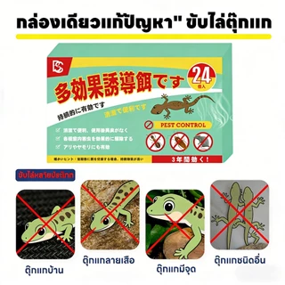 แค่วางไว้ จิ้งจกหนีเอง! DX ยาฆ่าจิ้งจก ยาฆ่าตุ๊กแก ยาไล่จิ้งจก ญี่ปุ่นสูตรแรง ปลอดภัย ไม่มีไอระเหย กำจัดเกลี้ยง