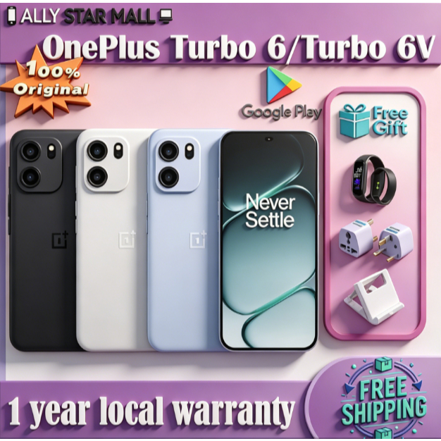 OnePlus Turbo 6  OnePlus Turbo 6V  Snapdragon 8s Gen 4  Snapdragon 7s Gen 4 6.78" 9000mAh 80W | สนับ