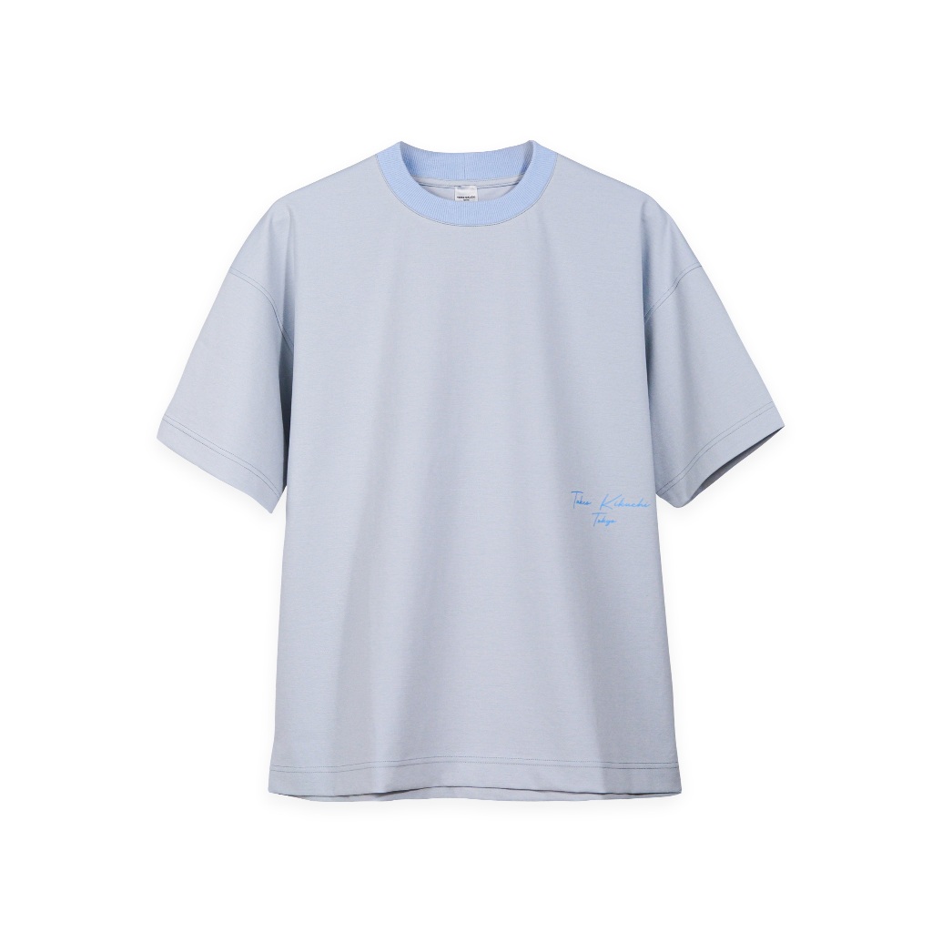 TAKEO KIKUCHI เสื้อยืด UV-CUT HANDWRITING LOGO T-SHIRT