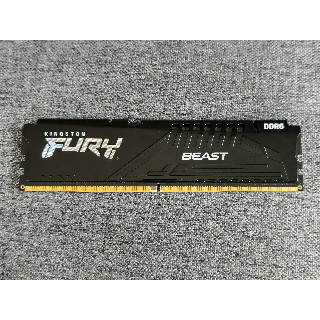 RAM DDR5(5200) 16GB(16GBX1) KINGSTON FURY BEAST (KF552C40BB-16) แรมมือสอง มีแต่ตัว ไม่มีกล่อง ประกัน