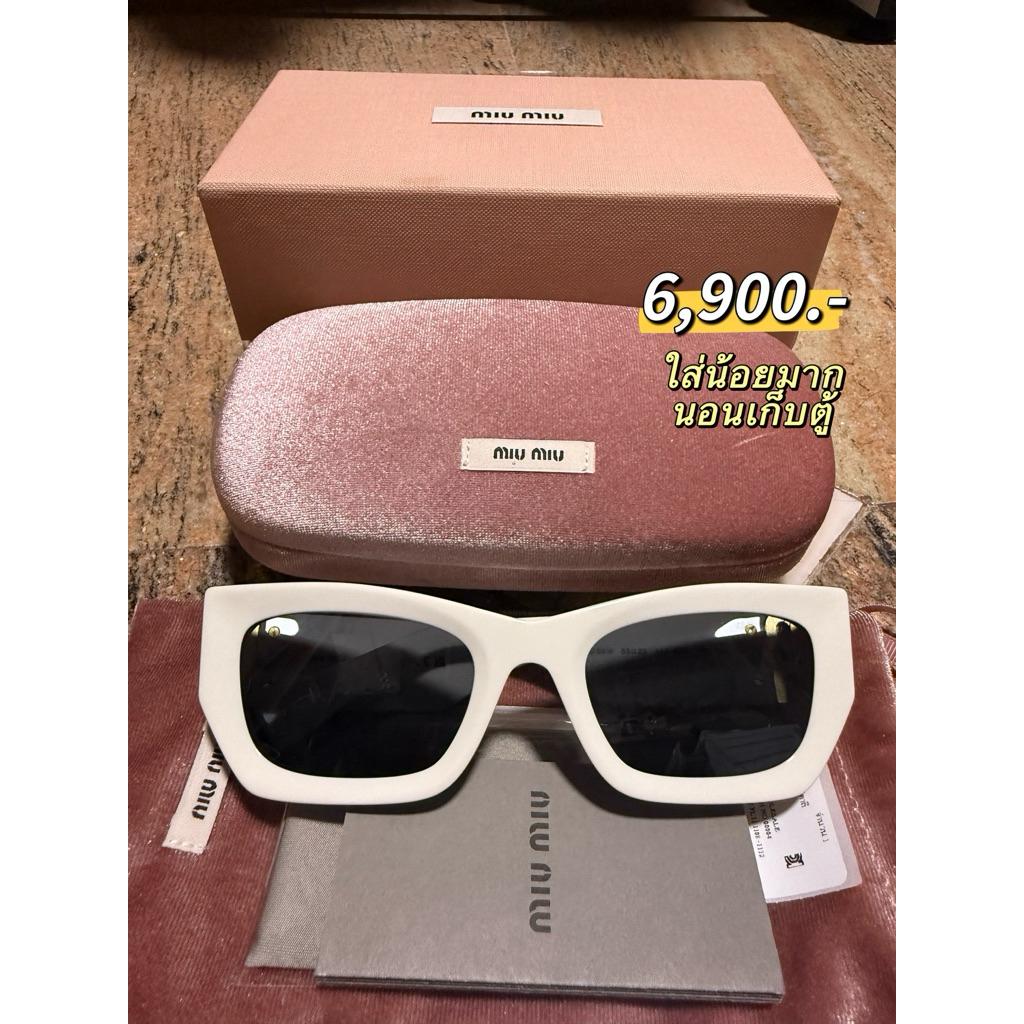 Miu Miu 09WS ของแท้ 💯(มือสอง)