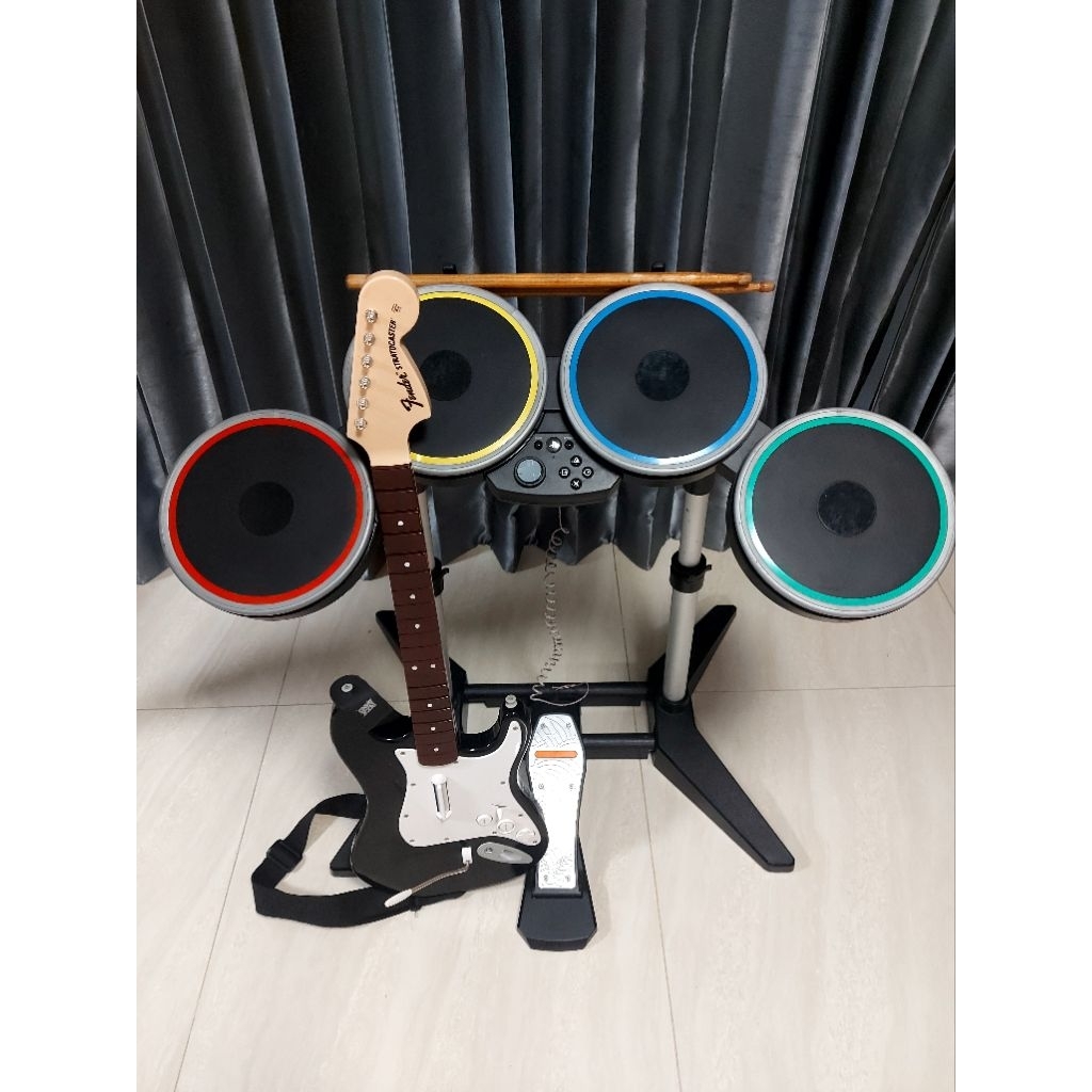 rock band4 set [guiter + drum] Wireless for Ps4 - 5 or Pc