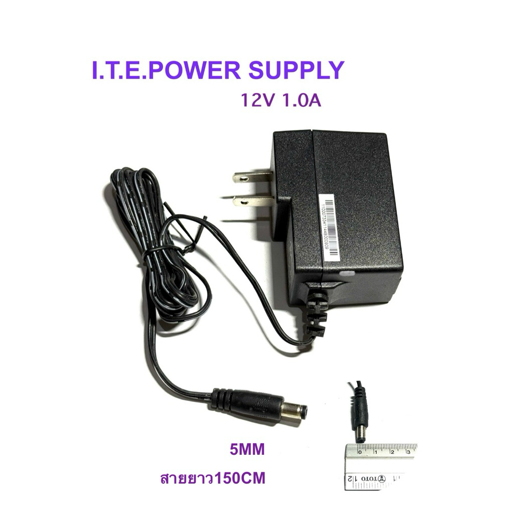 อะแดปเตอร์แปลงไฟ LEI MU12AB120100-A1 DC12V 1A