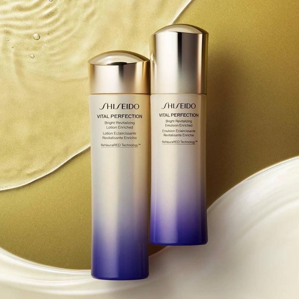 Shiseido Vital Perfection Bright Revitalizing Lotion / Enriched 150ml (ฉลากไทย)