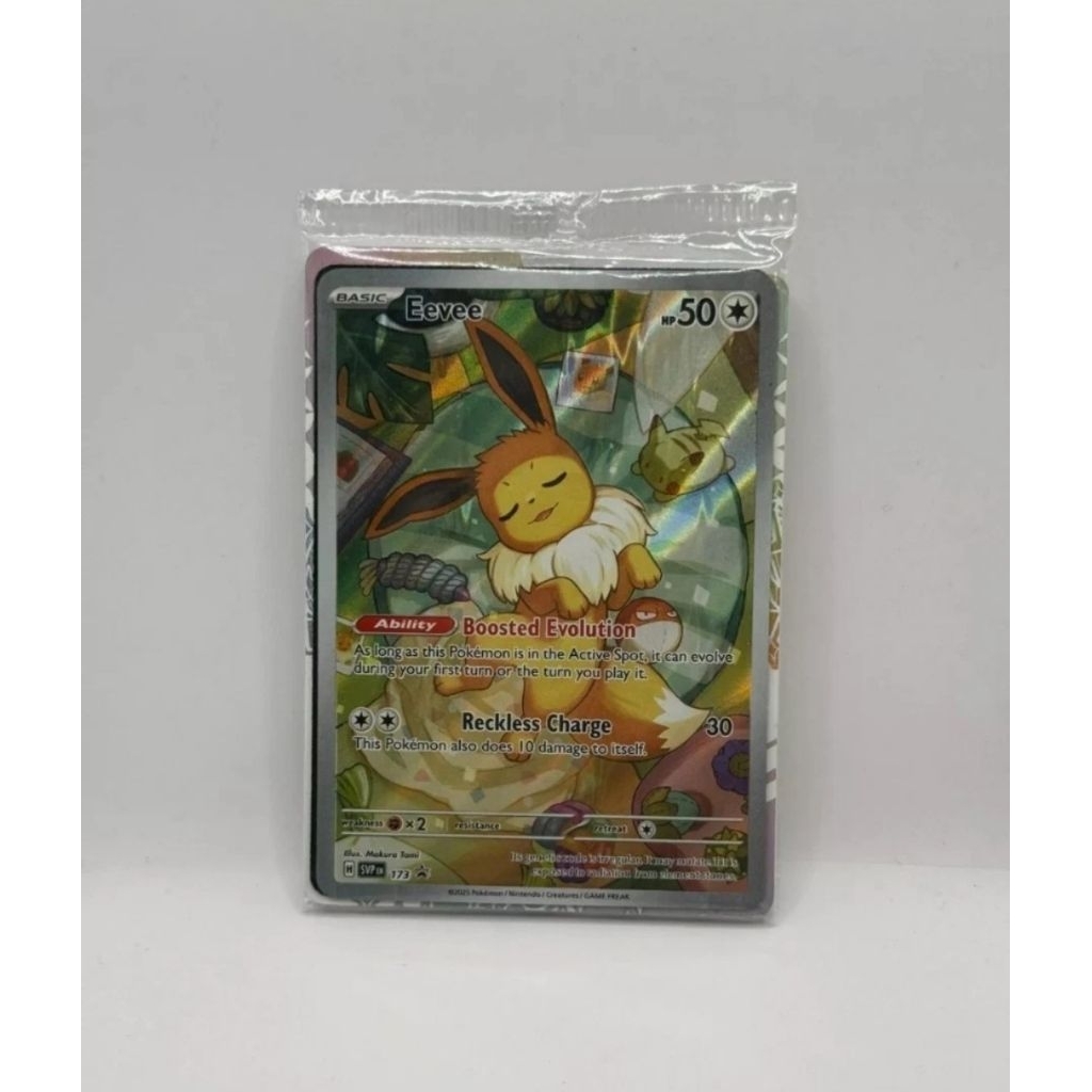 Pokémon Cards Eevee SVP 173 Prismatic Evolutions Black Star Promo TCG ETB SEALED