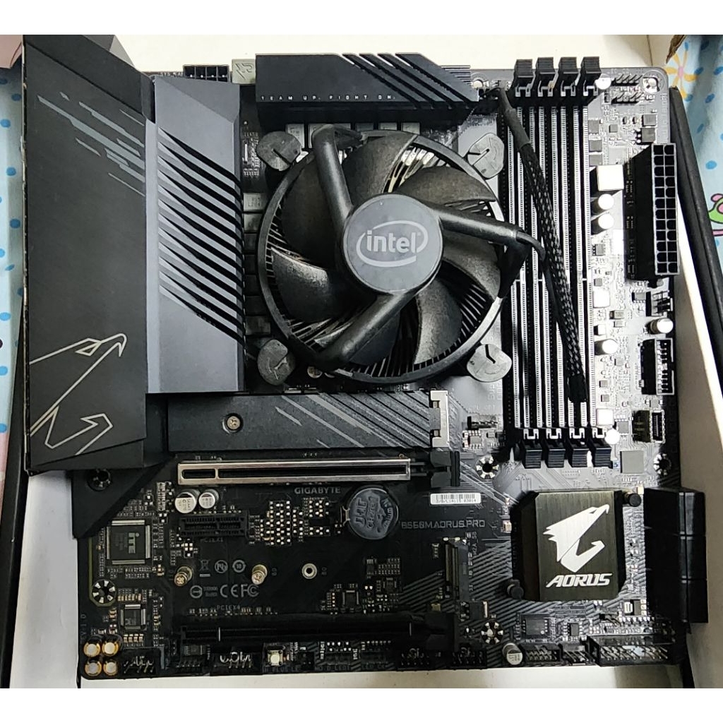 intel core i5 11400F + B560M AORUS PRO (มือสอง)
