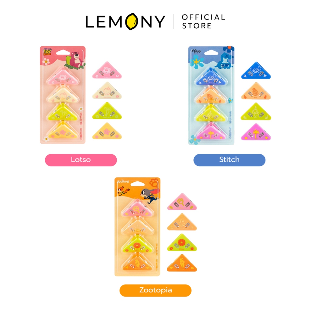 LEMONY ชุดคลิปหนีบกระดาษ ดิสนีย์ Disney Collection