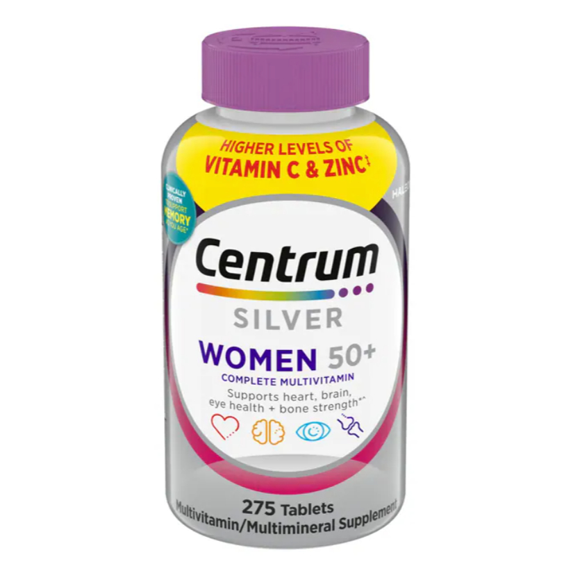 Centrum Silver Women 50 Plus, 275 Tablets