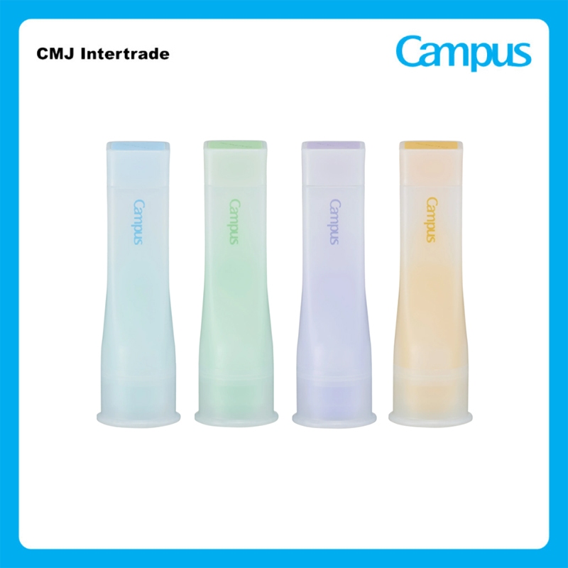 KOKUYO Campus Glue Stick Positive & Relax 10g กาวแท่ง สีรุ่งพาสเทล คุณภาพดี พกพาง่าย ของแท้จากญี่ปุ่น Limited Edition