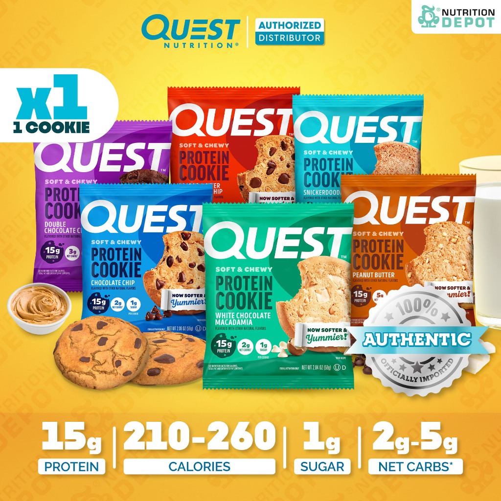 Quest Protein Cookie  1 Piece ( 1 ชิ้น )