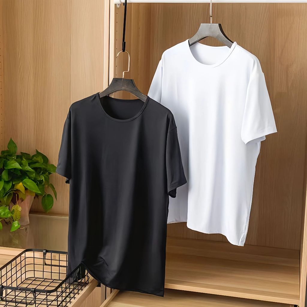 เสื้อยืดคอกลม ผ้านุ่มหนา180กรัมใส่สบาย T-shirt เสื้อยืดสีพื้น เสื้อยืดผ้าไม่บางไม่หดไม่ย้วยใส่สบายเกรดพรีเมี่ยม