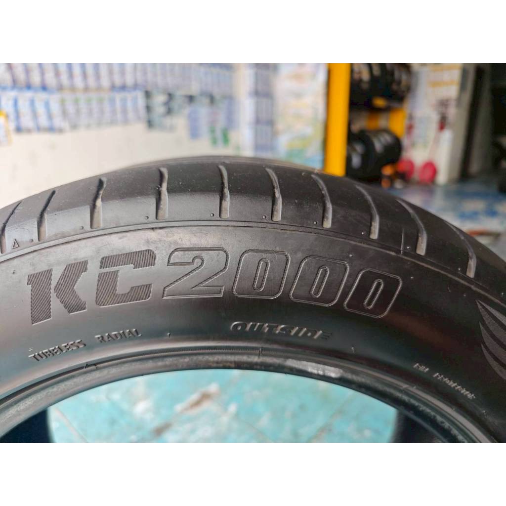 ยางเปอร์เซ็นต์  ยางมือสอง OTANI KC2000 ขนาด 225 55 R17 ปี25 ราคา 355 บาท