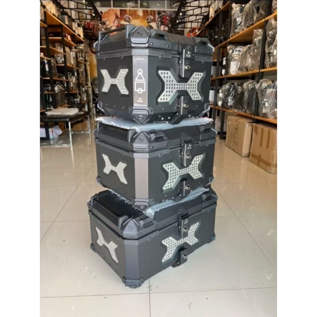 3X F2moto box aluminum