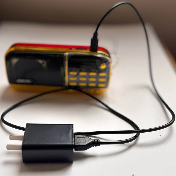 สายชาร์ตและหัวปลั๊กUSB.ใช้กัยวิทยุเพลงและวิทยุธรรมะสินค้ามาตรฐานรับประกันคุณภาพ