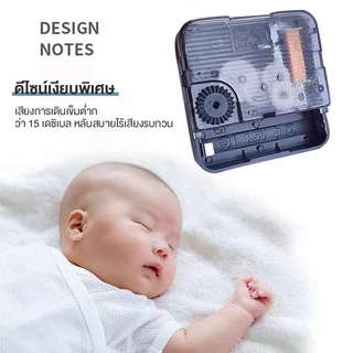 นาฬิกาติดผนังแบบใหม่ แขวนตกแต่ง เงียบ และสร้างสรรค์