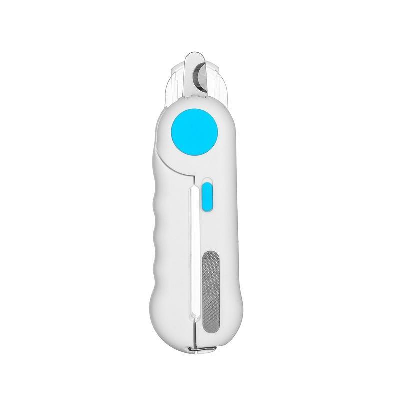 กรรไกรตัดเล็บสัตว์ พร้อมตะไบ กรรไกรตัดเล็บแมว พร้อมไฟLED ป้องกันเลือดออก Pet Nail Clippers