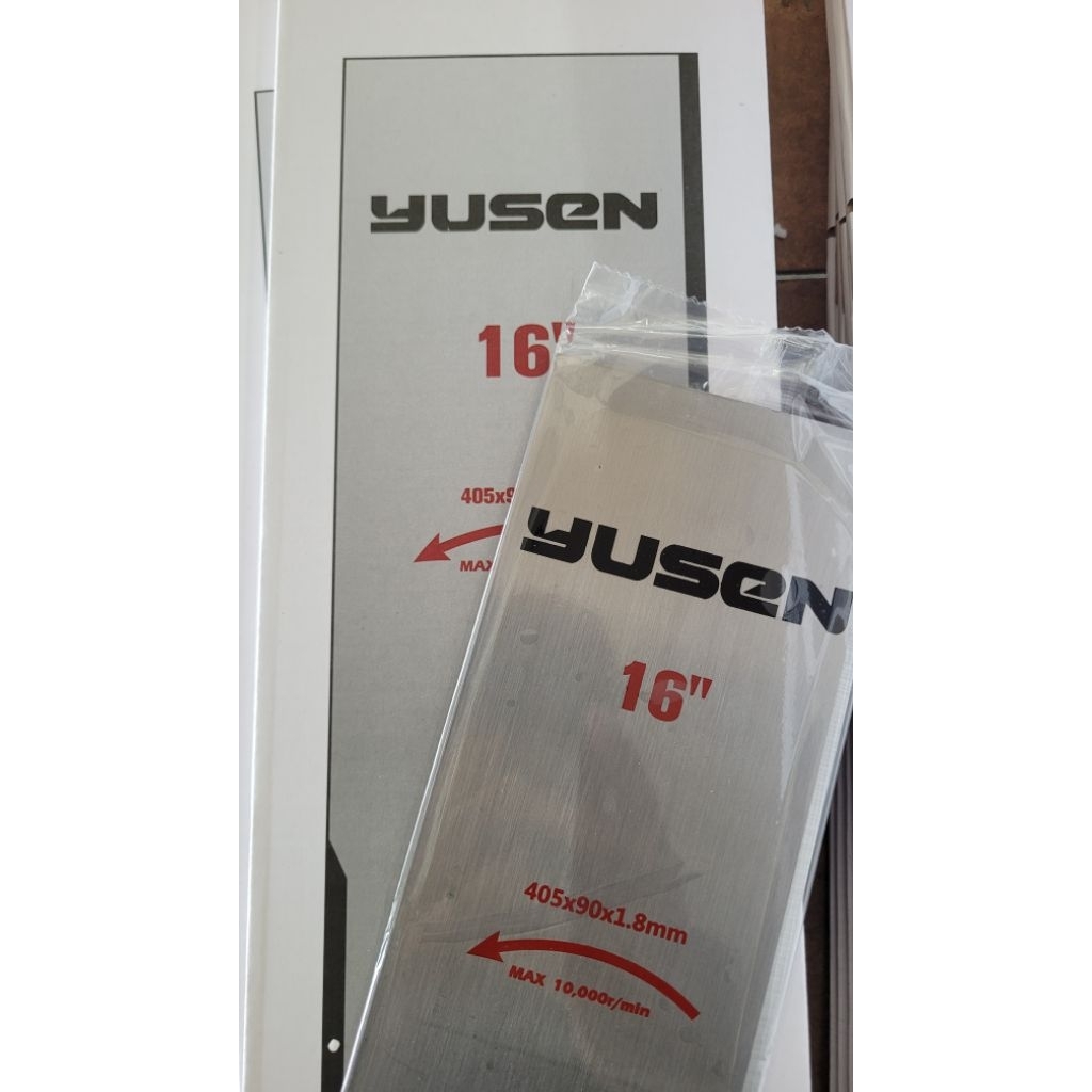 ใบมีดตัดหญ้าสะพายบ่า16"หนา1.8มิลเกรดSK85