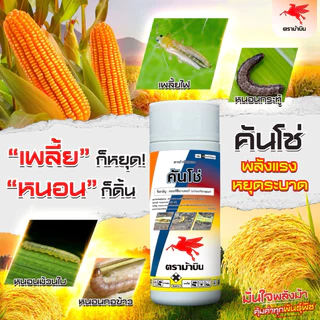 ม้าบิน คันโช่ (คลอร์ฟีนาเพอร์) ยาหนอน ยาแมลง | 1 ลิตร