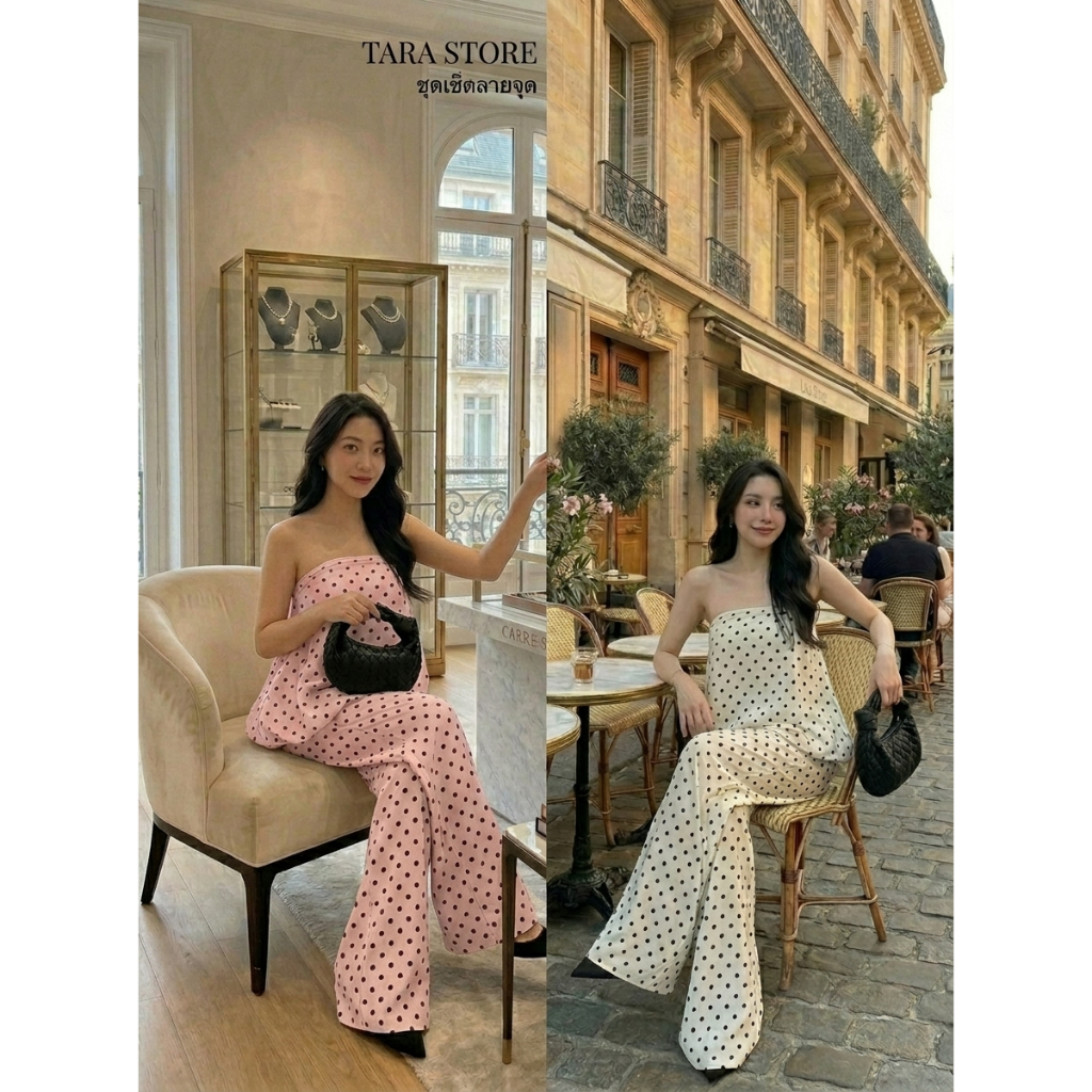 TARA STORE ใส่คาเฟ่ก็สวย ใส่เที่ยวก็ปัง #H033.4