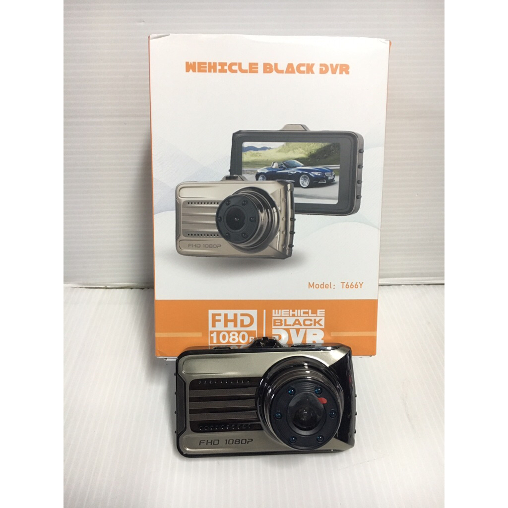 กล้องบันทึกหน้ารถ WDR FULL HD 1080P บอดี้อลูมินัมอัลลอยน้ำหนักเบา แข็งแรง