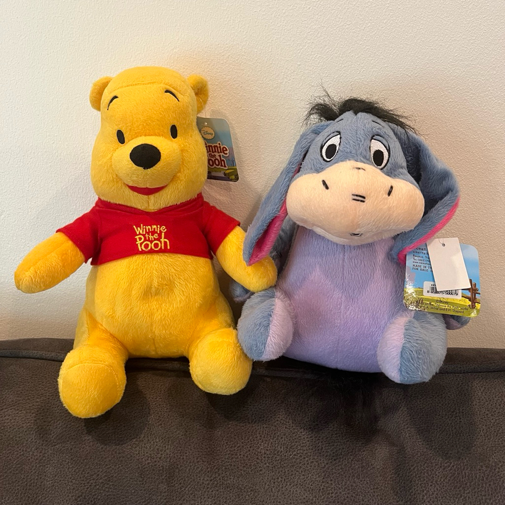 [ตุ๊กตาตู้คีบ] ตุ๊กตา Winnie The Pooh & Eeyore Disney