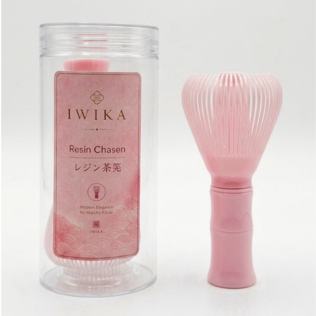 แปรงมัทฉะเรซิ่น Resin Matcha Whisk, Matcha Whisk/Stirrer แปรงชงมัทฉะเรซิ่น สีชมพู